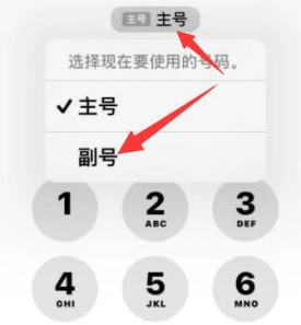 修武苹果14维修店分享iPhone 14 Pro Max使用副卡打电话的方法 